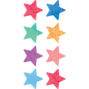 WATERCOLOR INCENTIVE CHART PAD/STICKER SET 15 1/2cm.x 13 1/2 (36 pcs.)