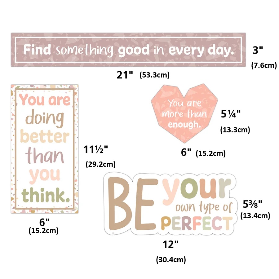 Terrazzo Tones Mini Bulletin Board