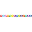 *Colorful Positive Sayings Die-Cut Border (35'=10.6m) (12pcs)