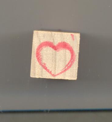HEART INCENTIVE STAMP (1.7&quot;=4.3cm) (0.5''x0.5''=1.2cmx1.2cm) (3+yrs)