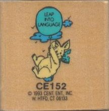 Leap Into Language Bunny (3.8''x2.3'')(3+yrs)(9.6cmx5.8cm)