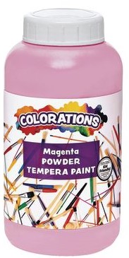 COLORATIONS POWDER TEMPERA 1LB(453.6g) - Magenta
