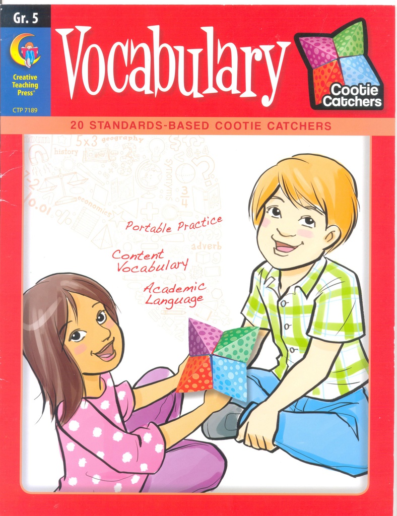 Vocabulary Cootie Catchers (Gr. 5)