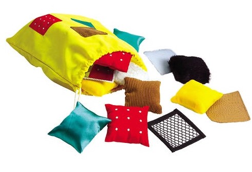 Teachable Touchables Texture Squares (10squares)(Gr:PreK+,Ages:3+)