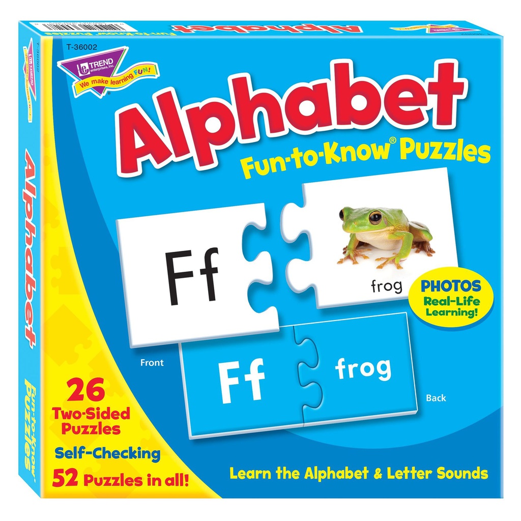Alphabet Puzzle (Gr. Prek (Age 3+) (52pcs)