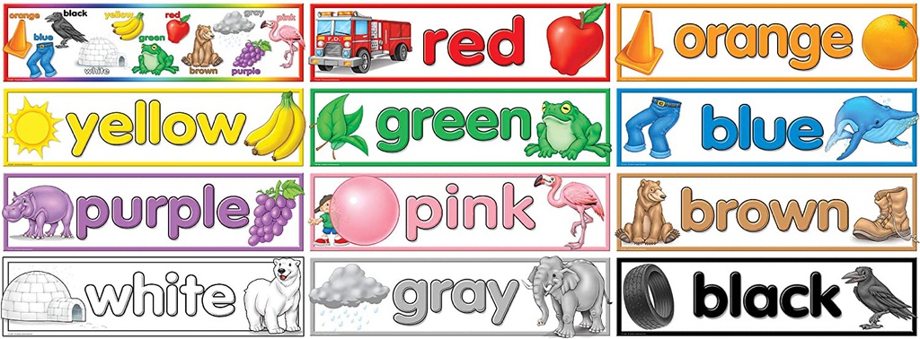 Colors Headliners includes (12pcs)  (12.7cm x 45.7cm)