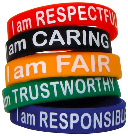 Character Traits Wristbands (10 pcs)(7.25''-18.4cm)