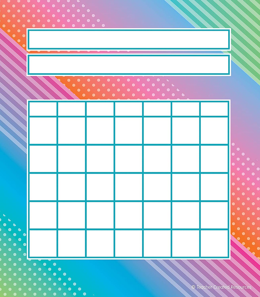 Colorful Vibes Incentive Charts pad (13.3cmx15.2cm)(36pcs)