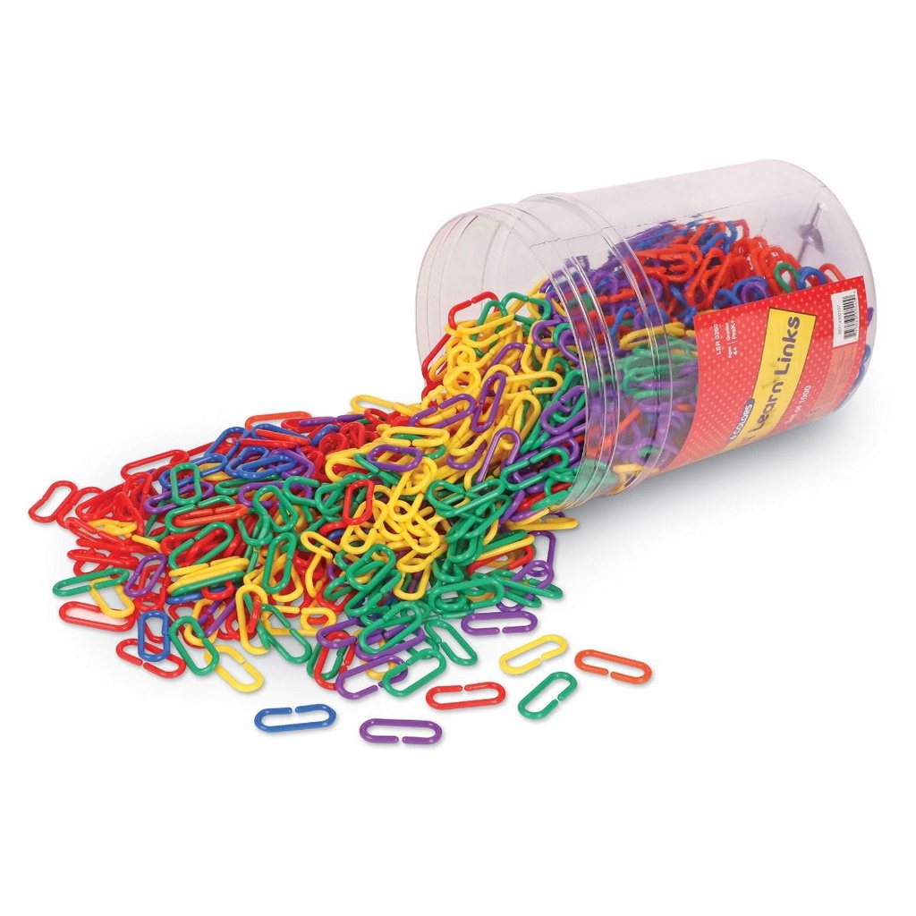 Link 'N' Learn Links: 6 colors, Set of 1000