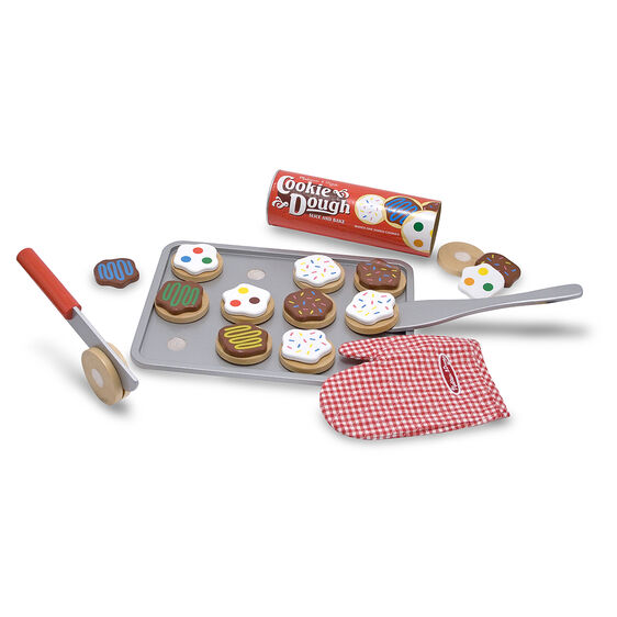 Slice and Bake Cookie Set Wooden Toys (3-5yrs)