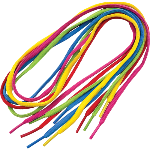 STEM Basics: SHOELACES   Age: 3+ (10 pcs) (32''-81.2cm)