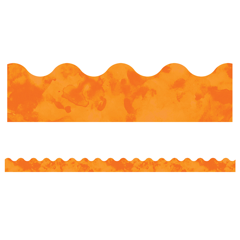 WATERCOLOR ORANGE  39' x 2&quot;  (11.9m x 5cm)