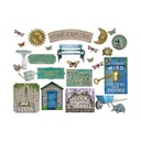 Curiosity Garden Gallery Wall BB SET  (26pcs)(Lg piece- 41cmx26.5cm)(16''x10.4'')