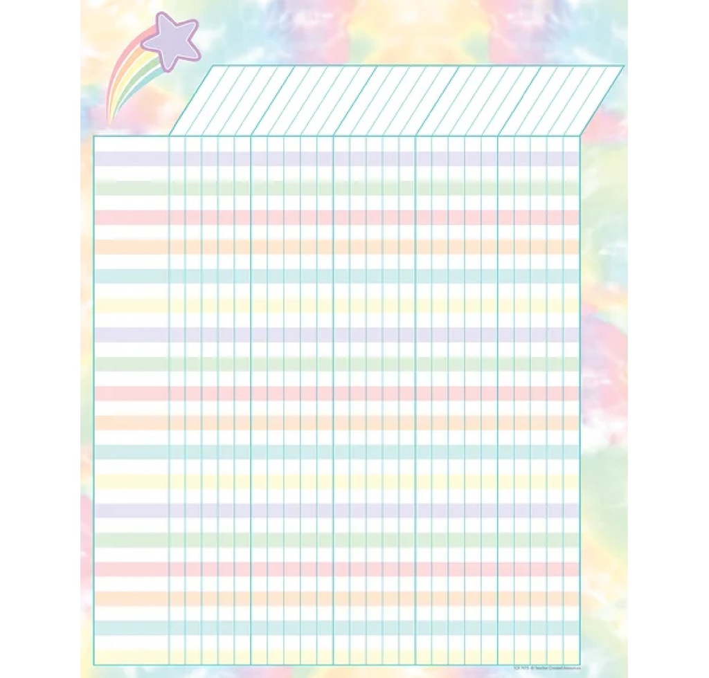 Pastel Pop Incentive Chart (17''x22'')(43cmx55.8cm)