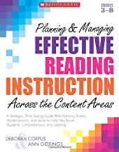 [9780545074803] Planning &amp; managing effective reading instruction across the... (Gr:3-8)