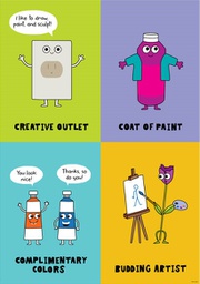 [CTPX8484] Art Vignettes So Much Pun! Inspire u Poster (48cmx33.7cm)(18.8''x13.2'')