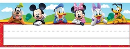 [EU833003] MICKEY MOUSE CLUBHOUSE SELF ADHESIVE NAME PLATES(9.5''x3.25'')(24cmx8.2cm) (36/pkg)