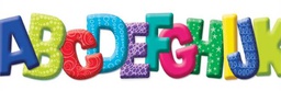 [EU845621] COLOR MY WORLD ABC DIECUT EXTRA-WIDE BORDER (37'x3.25&quot;)  (11.25m x 8.25cm)