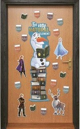 [EU849339] Frozen II Door Decor Kit      (34pcs)