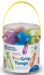 [LER2964] TRI-GRIP TONGS (SET OF 6)(4+ yrs)