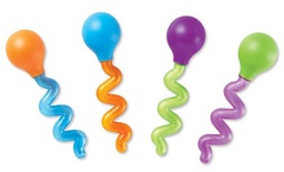 [LER3963S] TWISTY DROPPER SINGLE  color Green,Orange,Blue,Purple