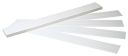 [P5166] SENTENCE STRIPS LIGHTWEIGHT WHITE (3"X24"(7.6cmx60.9cm) RULED (100ct)