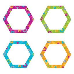 [T10677] Color Harmony Hexa-swirls Accents (5.5'' x 6''(13.9cmx15.24cm)(36 pcs)