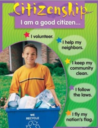[TX38073] Citizenship Chart I'm A Good Citizen (55cmx43cm)(22''x17'')