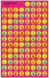 [T46179] Helping Hands Mini Stickers (8sheets)(800stickers) (0.4''-1cm)