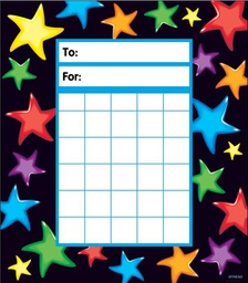 [T73052] Gel Stars Incentive Pads 5.25''x6''(13.3cmx15.2cm)(36pcs)