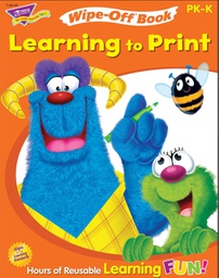 [T94145] Learning to Print Furry Friends (Gr:PK-K)Write-on/Wipe-off