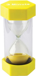 [TCR20659] 3 Minute Sand Timer - Large ( 3.25” x 6.3”)(8.2cmx16cm)
