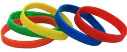 [TCR6552] COLORFUL Paw Prints Wristbands (10 pcs) (7.25''-18.4cm)
