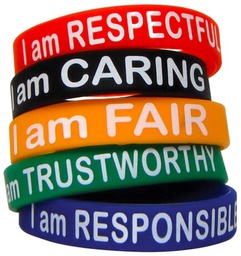 [TCR6569] Character Traits Wristbands (10 pcs)(7.25''-18.4cm)