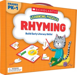 [9781338239737] Learning Puzzles: Rhyming (Gr PK-1 + AGE 3+) (20pcs)