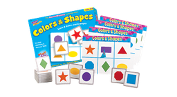 [T58103] COLORS &amp; SHAPES MATCH ME GAME Ages: 3-6 yrs (48pcs)