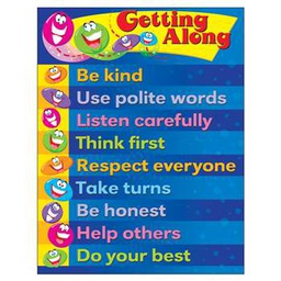 [T38214] Getting Along  Chart 17&quot; x 22&quot; (43cm x 56cm)