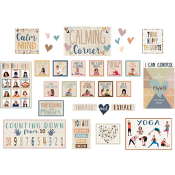 [TCR7118] Everyone is Welcome Calming Corner Bulletin Board Set (31pcs)