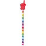 [TCR20597] *Colorful Stripes Hand Pointer (15.5''=39.3cm)