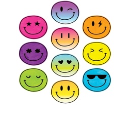 [TCR6932] Brights 4Ever Smiley Faces Accents  10 designs (6''=15.24cm) (30pcs)