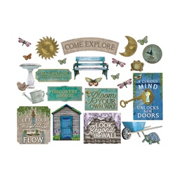 [EU847817 ] Curiosity Garden Gallery Wall BB SET  (26pcs)(Lg piece- 41cmx26.5cm)(16''x10.4'')