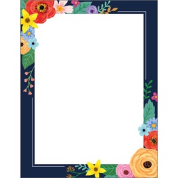 [TCR7890] Wildflowers Blank Chart (17''x22'')(43cmx55.8cm)