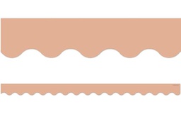 [TCR7217] Sedona Sand Scalloped Border Trim  (12pcs)(35''x2.1'')(89cmx5.3cm)