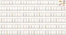 [TCR7204] Terrazzo Tones Number Line (-20 to +120) BB (24pcs)