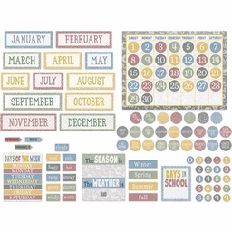 [TCR7173] Classroom Cottage Calendar BBset (109pcs)