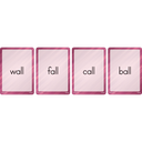 Four Score Card Game: WORD FAMILIES  Age: 6+