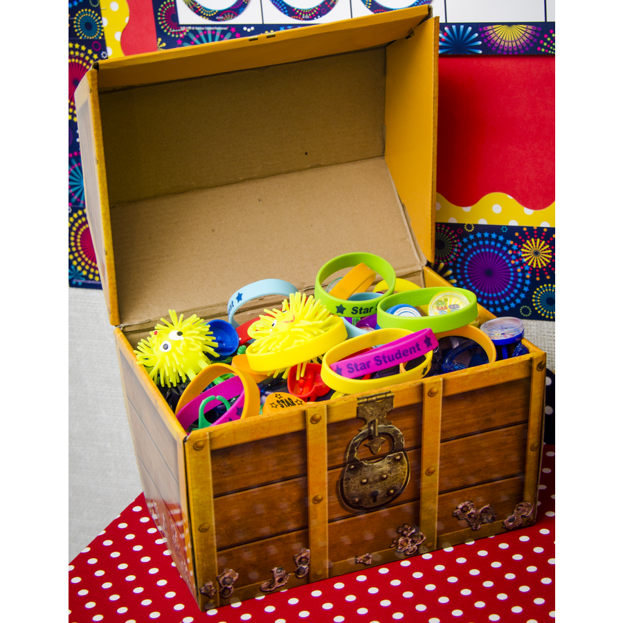 TREASURE CHEST 9.5&quot;x8&quot;x8.5&quot; (24cm x 20cm x 21.6cm)