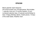 Pete the Cat® Calendar Kit (90pcs)