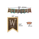 Home Sweet Classroom Pennants Welcome BB Set  (57pcs)