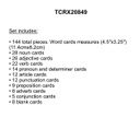 Silly Sentences Pocket Chart Cards (144pcs)